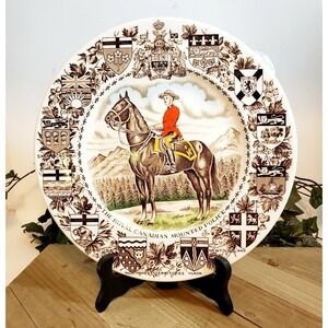 1950s The Royal Canadian Mounted Police Produced by Wood & Sons Burslem England